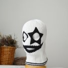 Custom crochet star ski mask for men and woman. Balaclava outfit street style