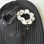 Psycho cool black balaclava ski mask women men Custom knitted beanie hat styles outfit