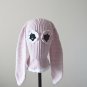 Pink Bunny balaclava ski mask aesthetic outfits women men Custom cute adult beanie hat with ears