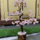 rose quartz gesmtone tree