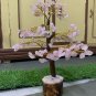 rose quartz gesmtone tree