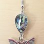 Abalone Drop with Butterfly Earrings
