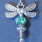 Dragonfly Green Add-A-Bead Pendant