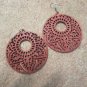 Rainbow Wood Earrings