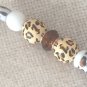 Beaded Pen - Cheetah Print