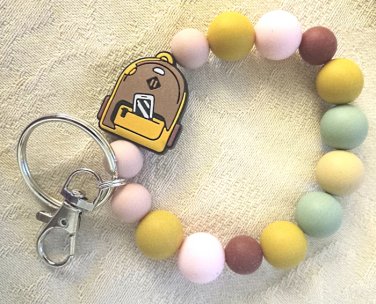 Autumn Wristlet Keychain