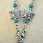 Turtle Chain Lanyard Keychain