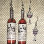 Wine Bottle Earrings with Wine Glass Earrings #7