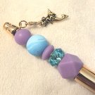 Beaded Pen - at the beach with a Dolphin