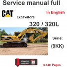 Service Manual Full Caterpillar 320 / 320L  (9KK)