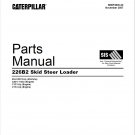 Caterpillar Cat 226B2 Skid Steer Loader Parts Manual