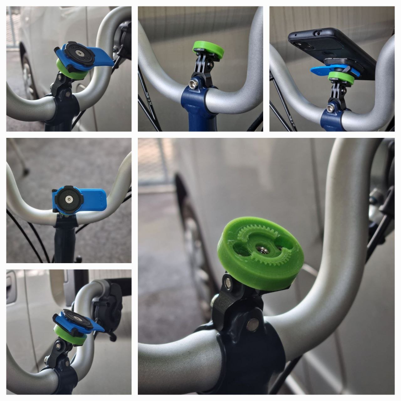 Quadlock insert adapter for Garmin mounts.