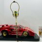 LAMBORGHINI COUNTACH 5000 Night Stand Lamp Red JCPenney Exclusive 1980s USA