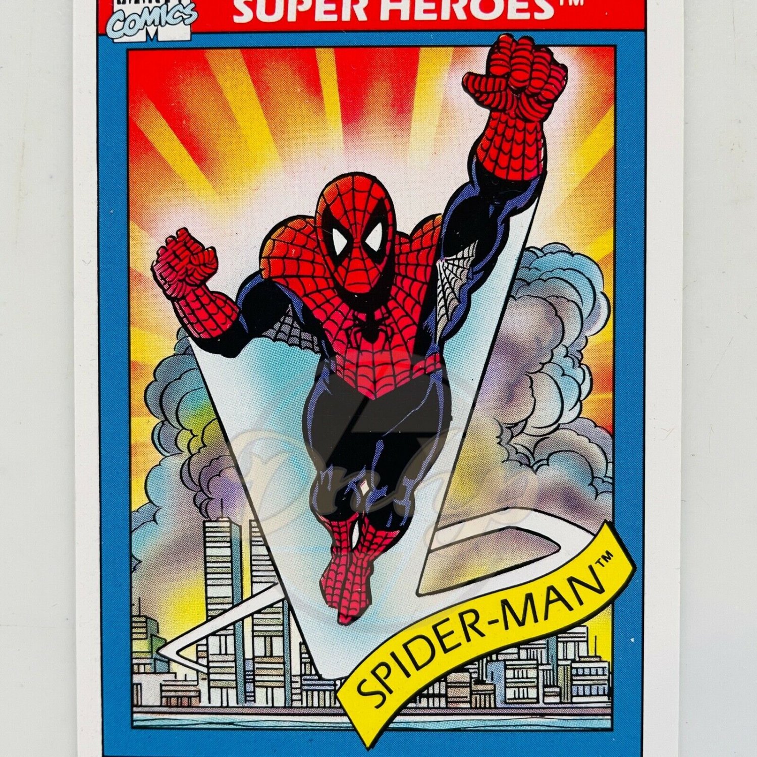 SPIDERMAN Super Heroes 30 Marvel Comics Impel Trading Card USA 1990