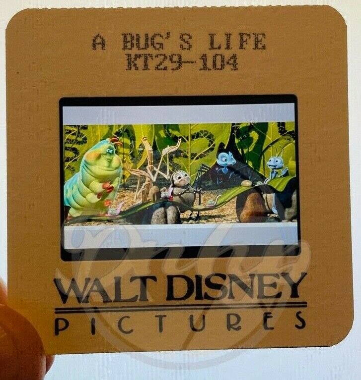 A BUGS LIFE Town Hall 2x2 (1 film cell) Walt Disney Mounted 1998