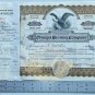 OLYMPIA BREWING COMPANY Stock Certificate 400 Shares 1935 USA Vintage