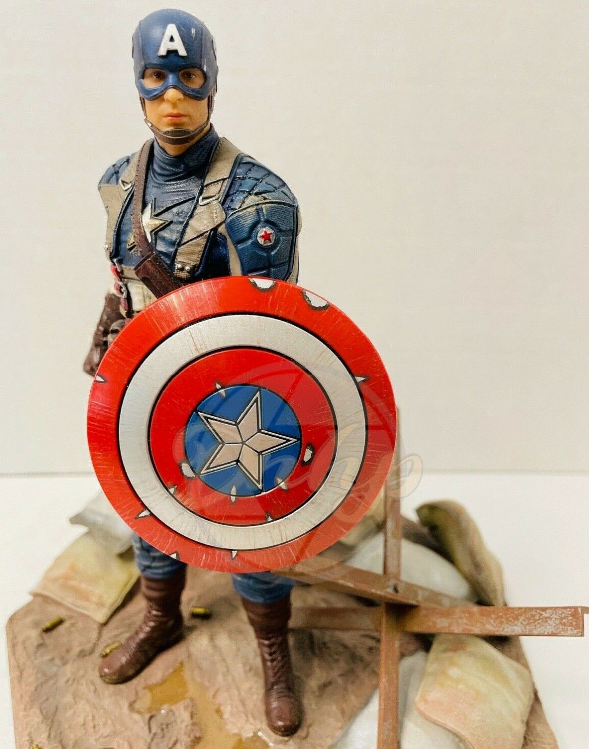 CAPTAIN AMERICA Chris Evans First Avenger 1/10 Scale Statue Iron Studios EX