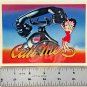 BETTY BOOP Red Dress CALL ME Postcard NOS Paper Moon USA 1980s Vintage SPK37