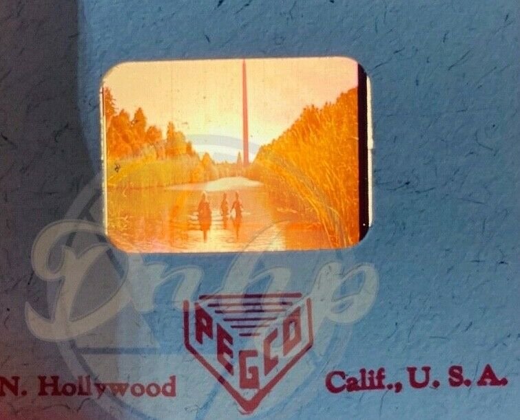 LOGANS RUN Washington Monument Theater Used 35mm Cell 2x2 Mounted USA 1976 PJ12