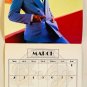 MIAMI VICE 1986 12 Month First Edition Calendar 12x10 USA 1985 NOS Vintage
