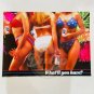 PABST Bikini Girls July Four What'll You Have 18x24 Poster 1980s USA Vintage
