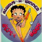 BETTY BOOP Aerobicize Postcard 1980s Classico USA Vintage SPK52