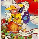 BETTY BOOP Hot Air Balloon Postcard USA 1988 Vintage SPK21