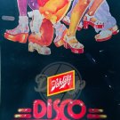 SCHLITZ Disco Makes It Great Legs Feet 18x24 Poster 1970s Made USA Vintage