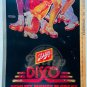 SCHLITZ Disco Makes It Great Legs Feet 18x24 Poster 1970s Made USA Vintage