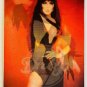 ELVIRA Too Hot To Handle Lenticular Action Cards Horror 1980s Vintage USA 09