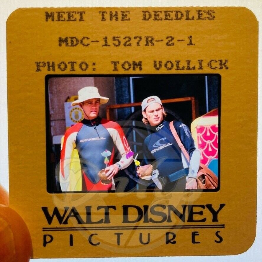 MEET THE DEEDLES Paul Walker 2x2 (1 film cell) Walt Disney Mounted 1998