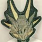 Shark Warhead Pinup Dragon PATCHES (3) Hook And Loop Army Green 3 Inches