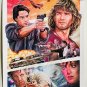 POINT BREAK Keanu Reeves Patrick Swayze 18x24 Hero Complex EX Art Print