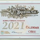 OLYMPIA BREWING COMPANY 12 Month 2021 Calendar USA