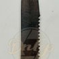 COLONIAL Straight Serrated Fixed Blade Leather Sheath Made USA Vintage