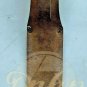 Edge Mark Tennesee Toothpick Indian Head Stag Hunting Bowie Knife Japan Vtg