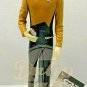 DATA DEANNA TROI (Signed) Star Trek TNG Rubber Figures Stands Vintage 1992