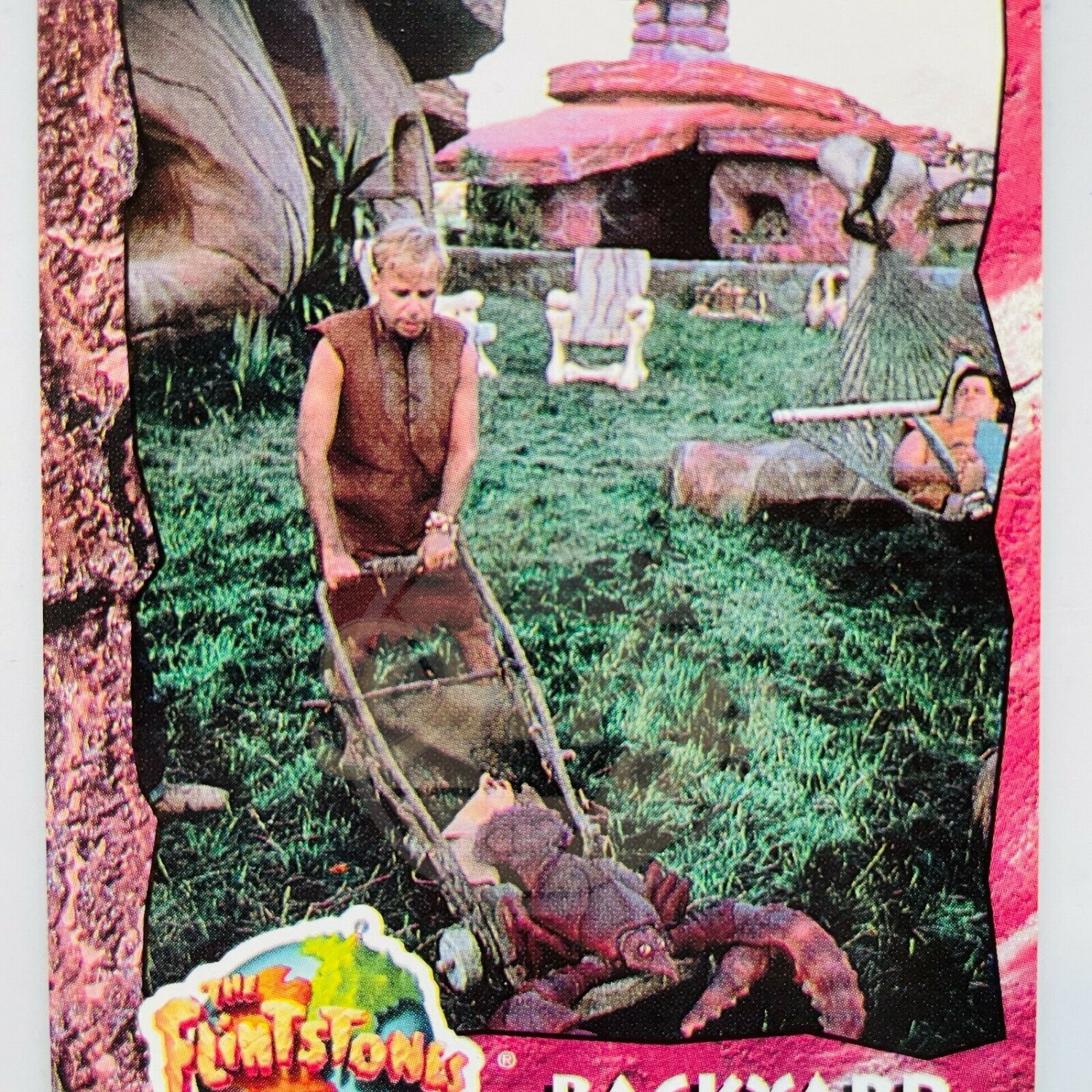 THE FLINTSTONES Barney Backyard Rick Moranis 53 Topps Movie Card USA 1993