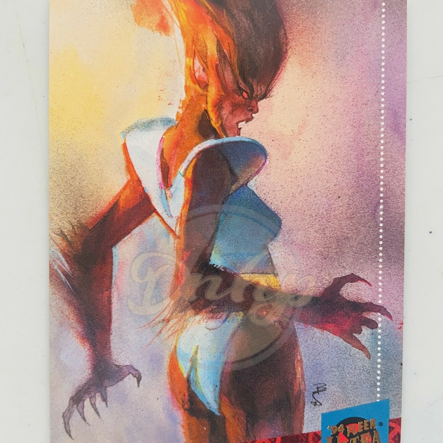 WOLFSBANE Super Heroes 33 Marvel Comics Fleer Ultra Trading Card USA 1994