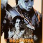 HALLOWEEN Michael Myers Laurie Strode 24x36 Giclee Vance Kelly HCGArt EX 2018