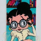 BETTY BOOP Loves A Well Read Man Librarian Bookmark 1988 Vintage SPK25