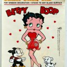 BETTY BOOP Static Stick On Decal NJ Croce 1990s Vintage SPK42