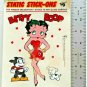 BETTY BOOP Static Stick On Decal NJ Croce 1990s Vintage SPK42