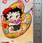 BETTY BOOP Color Me Yours Valentines Card Paper Moon 1984 Vintage SPK05