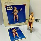 SLAVE LEIA Star Wars ROTJ Hallmark Keepsake Holiday Ornament Vintage 2000s