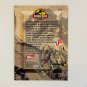 JURASSIC PARK Velociraptor Attacks Tim 5 of 9 Topps Trading Card USA 1992