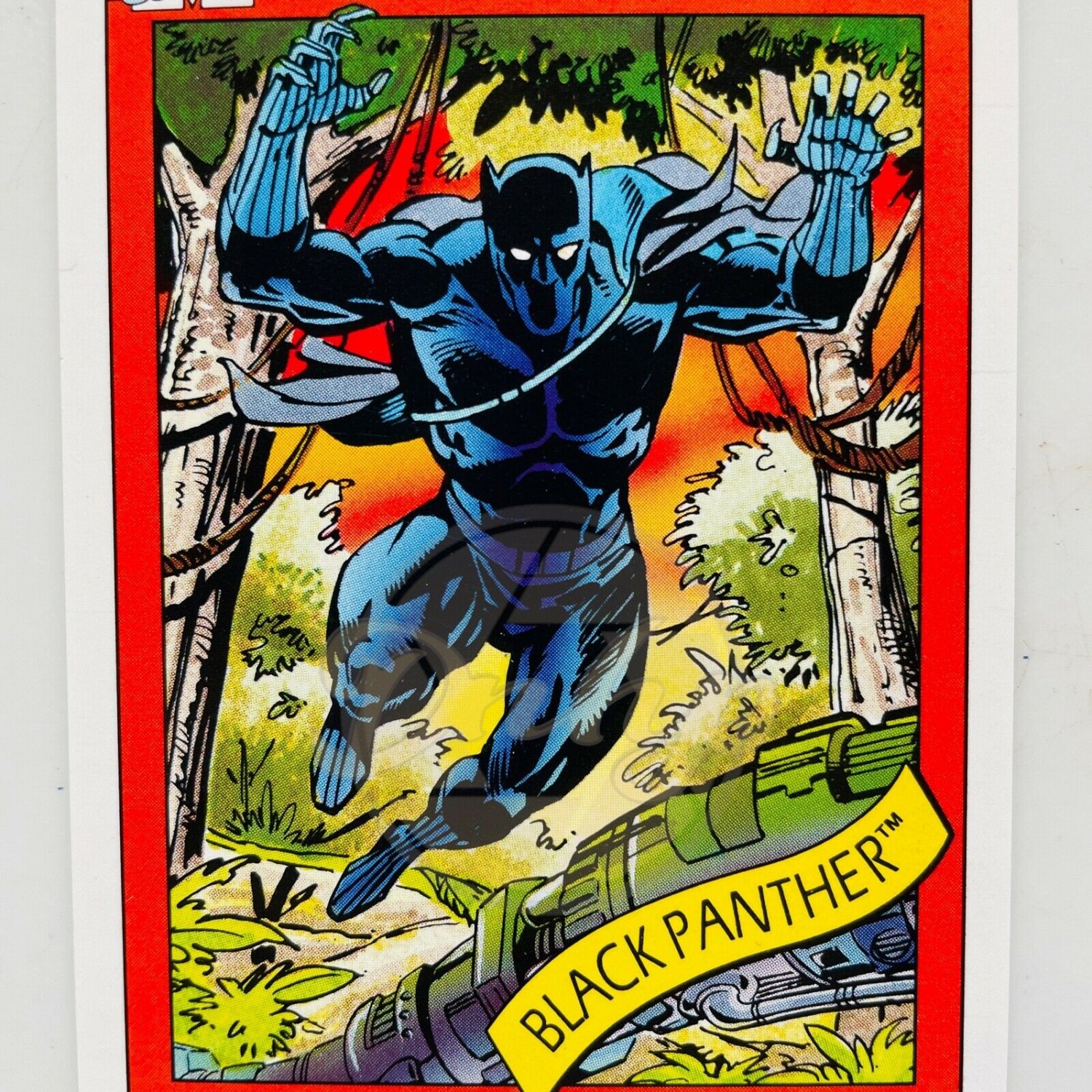 BLACK PANTHER Super Heroes 20 Marvel Comics Impel Trading Card USA 1990