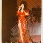ELVIRA Red Glitter Dress Candid On Stage 5x7 Photo Framed Horror Vintage USA 02