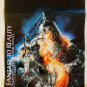 FANTASY WOMEN TO REALITY Louis Royo Comic Images Fold Out Ad USA 1990s Vintage