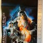 FANTASY WOMEN TO REALITY Louis Royo Comic Images Fold Out Ad USA 1990s Vintage